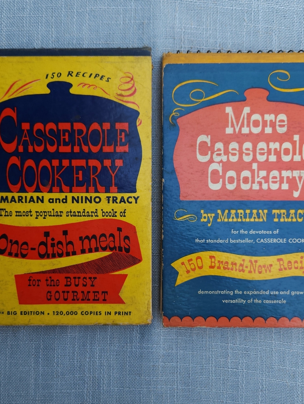 Casserole Cookery And More Casserole Cookery Vintage 1951